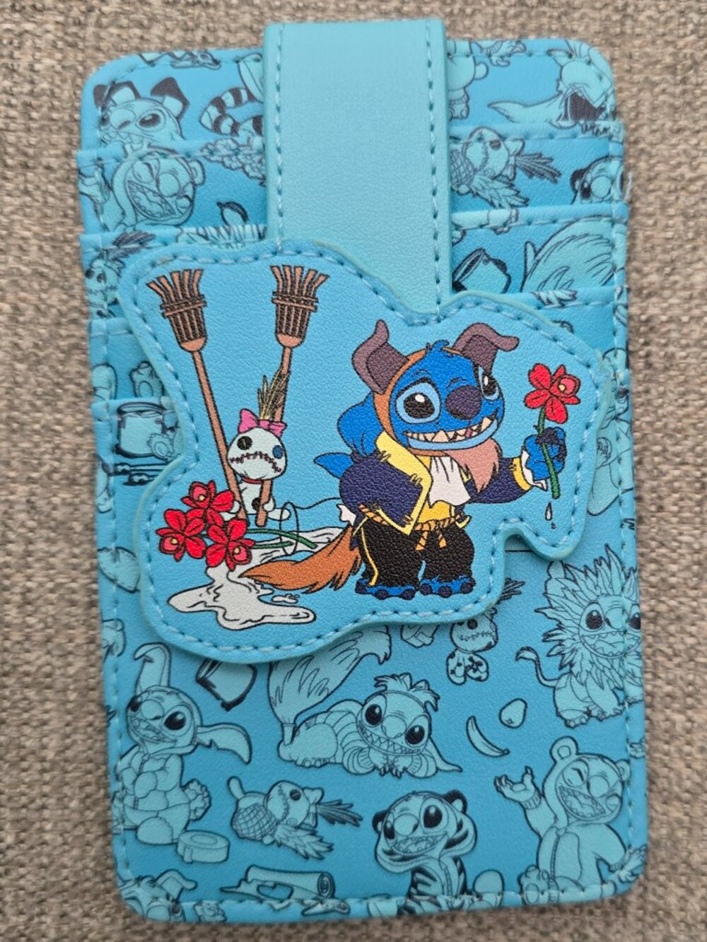 Disney Lilo & Stitch Tropical Card Holder Wallet